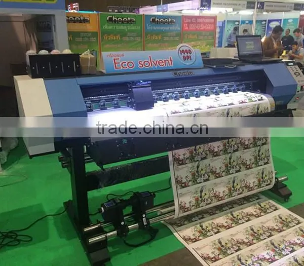 1.6 Meter Multifunction Dx5 Head Eco Solvent Inkjet Printer for Pvc Vinyl Sticker Flex Banner Light Film Wallpaper Poster photo-2