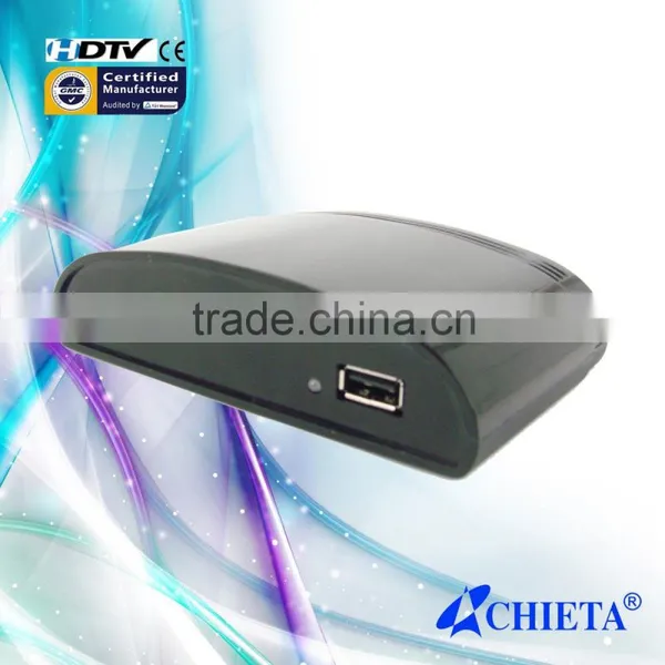 MSD7t01 Chipset 120mm Mini DVB-T2 Terrestrial Receiver Set Top Box With 4 Digit Display