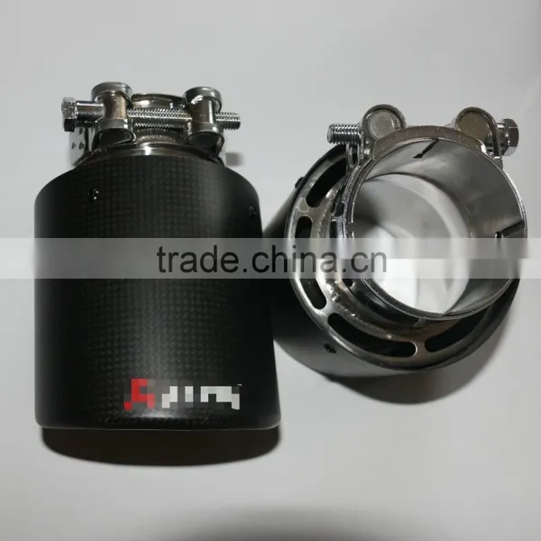 Black Carbon Fiber Exhaust Tip/carbon Fiber Muffler End Pipe photo-4