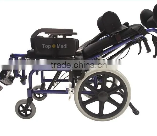 Comfortable Cerebral Palsy Reclining Wheelchair photo-3