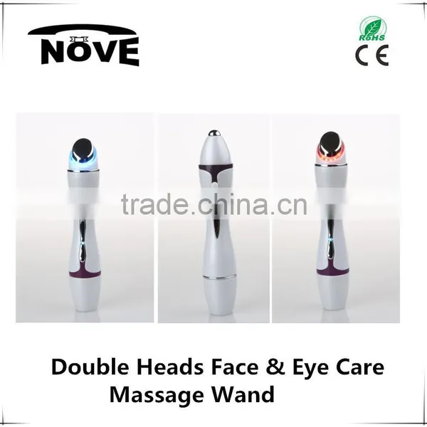 2016 As Seen On TV Ultrasonic Face and Eye Beauty Magic Wand Eye Wrinkle Remover Eye Massager photo-2