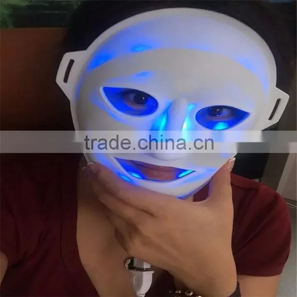 LED Facial Mask PDT Photon Facial Mask 3 Lights Skin care Red Blue Green LED For Skin Rejuvenation Wrinkle Removal Facia Facial Led Light Therapy photo-4