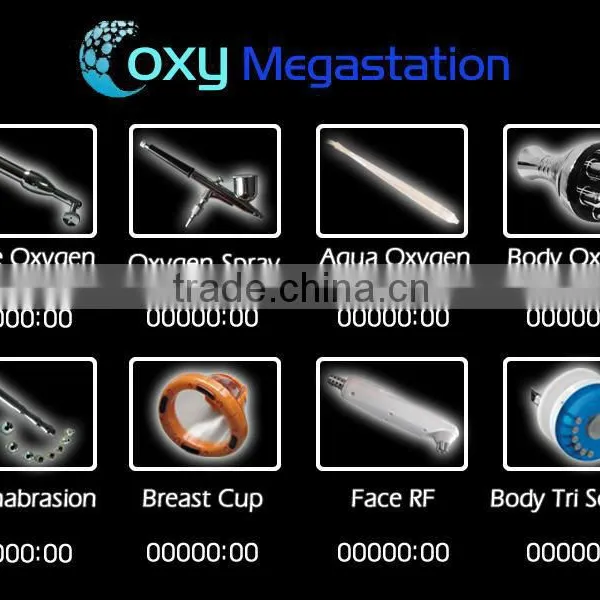 HOT Dermabrasion RF Oxygen Injection Whitening Skin Machine photo-3