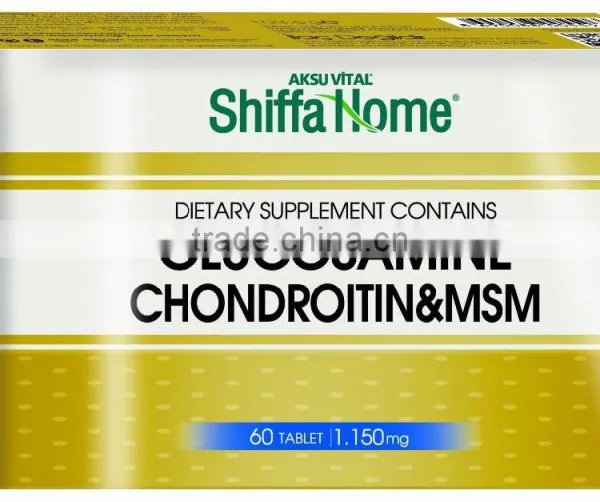Glucosamine Chondroitin MSM Tablets Health Food Supplements ...