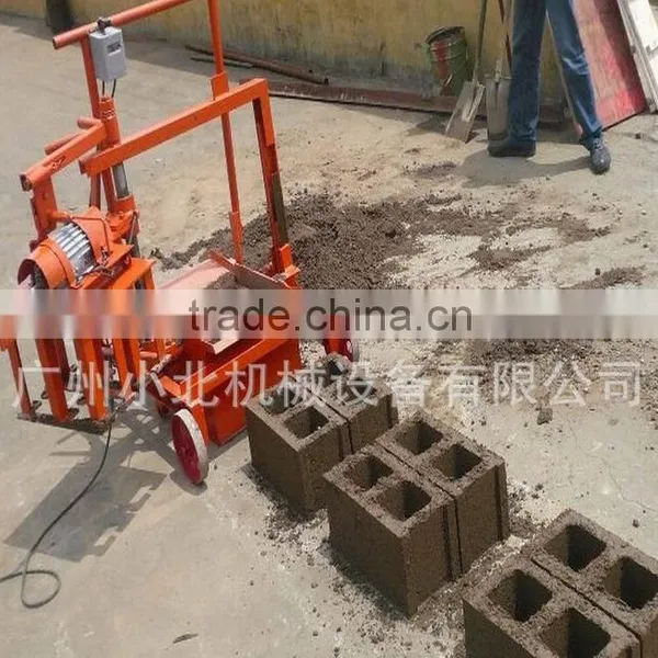 QMR2-45 Manual Compressed Earth Block Machine Small Manual Cement Interlock Brick Machine/ Manual Fly Ash Brick photo-3
