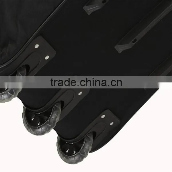 40 Inch Black Fashion Vintage Style Luggage photo-3