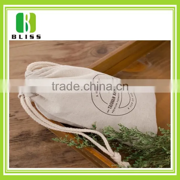 Accept Custom Order Drawstring Jute Coffee Bag photo-3