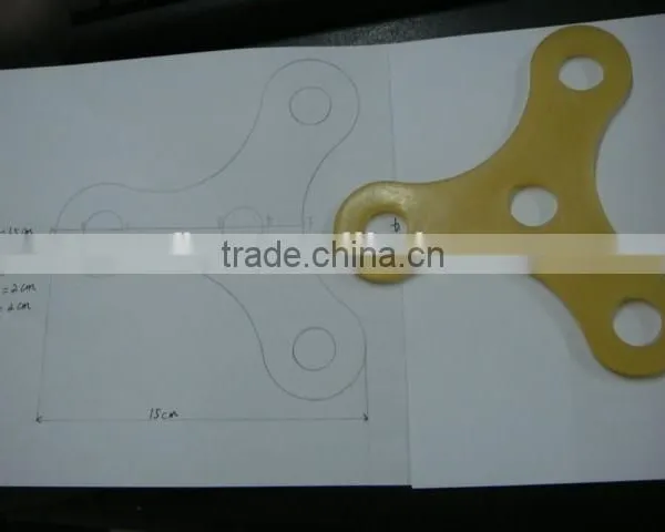 Triangular Sieve Cleaner With Big Hole Star Sifter Cleaner Polyurethane Material Wear Oil Resistance Milling Pan Cleaner photo-2