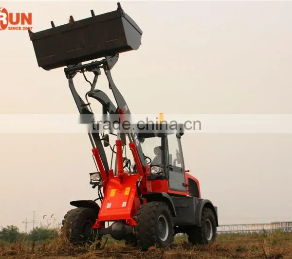 Made in China Qingzhou Everun 1.6Ton Mini Radlader China With Snow Blade photo-4