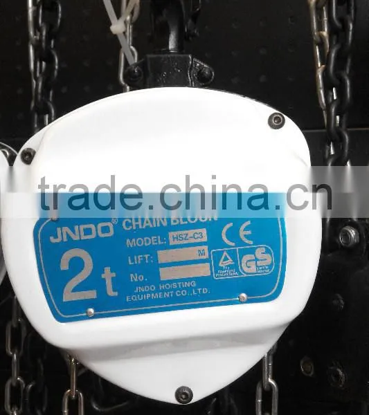 China Manufacturer 1t 2t 3t 5t Manuacl Chain Block photo-2
