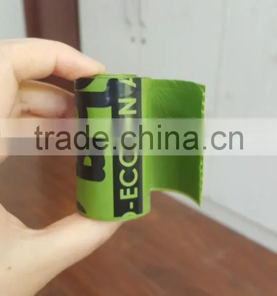 BSCI Factory Wholesale EN13432 Certified 100% Biodegradable and Compostable Doggy Poop Bag photo-4