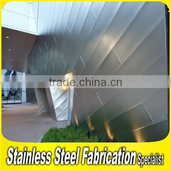 Manufacturer Perporated Stainless Steel Sheet Metal Cladding photo-4