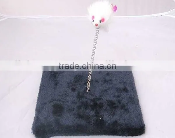 Cat Interactive Moving Spring Mouse Mice Kitten Training Scratch Pet Toy photo-3