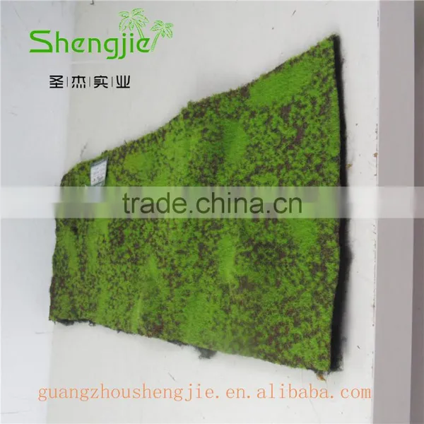 SJLJ013307 High Quality Artificial Moss / Fake Plastic Moss Mat for Decoration photo-3