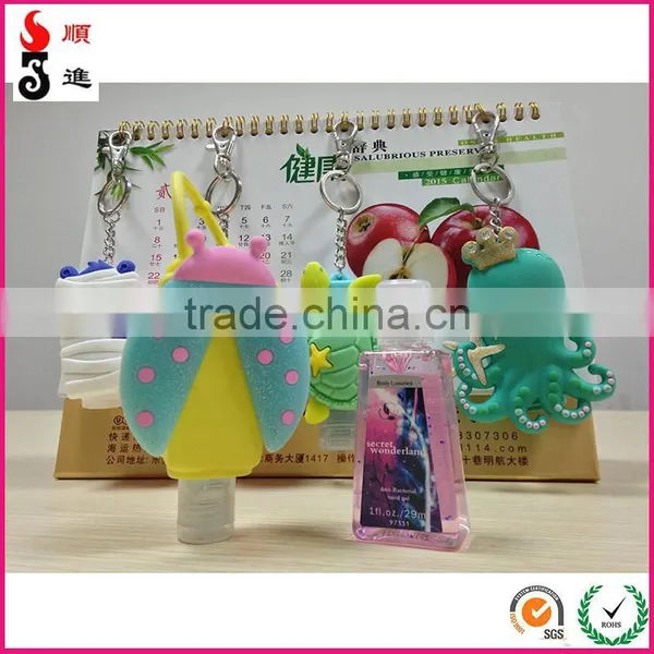 High Quality Scented Alcohol-based Waterless Hand Hygiene With Portable Fashional Silicone Holders photo-2