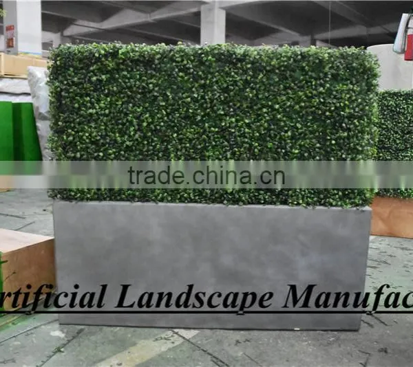 Fake Boxwood Hedge Panel,Artificial Boxwood Mat for Sale Landscaping Home Garden Decoration photo-2