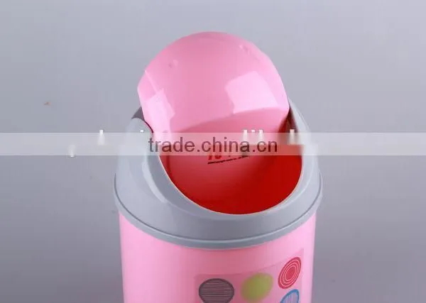 Rubbish Bin Household Garbage Can/Plastic Trash Can photo-5