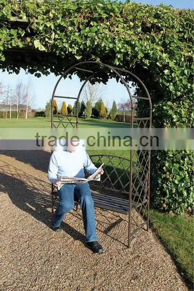 Garden Arch and Bench