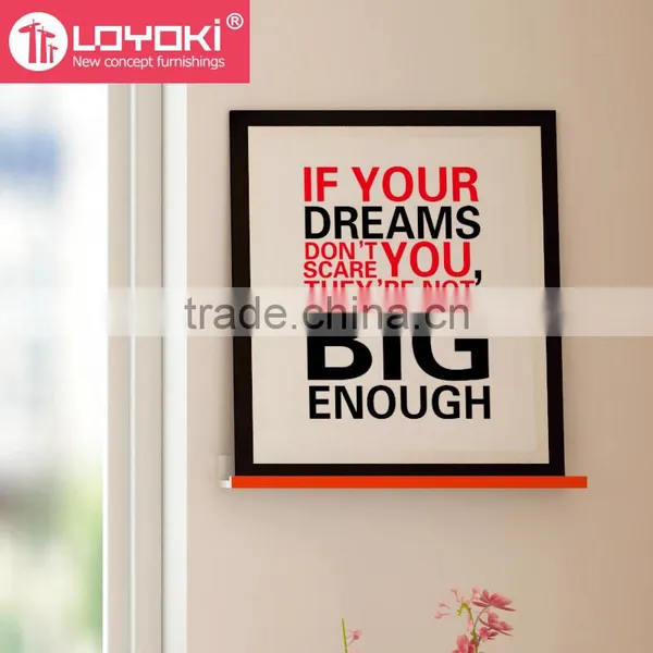 New Arrival Wood Wall Floating Shelf Picture and Frame Ledge Wall Shelf for Living Room Decorative photo-2