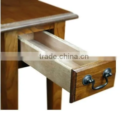 Oak Leick Chair Side End Table photo-2