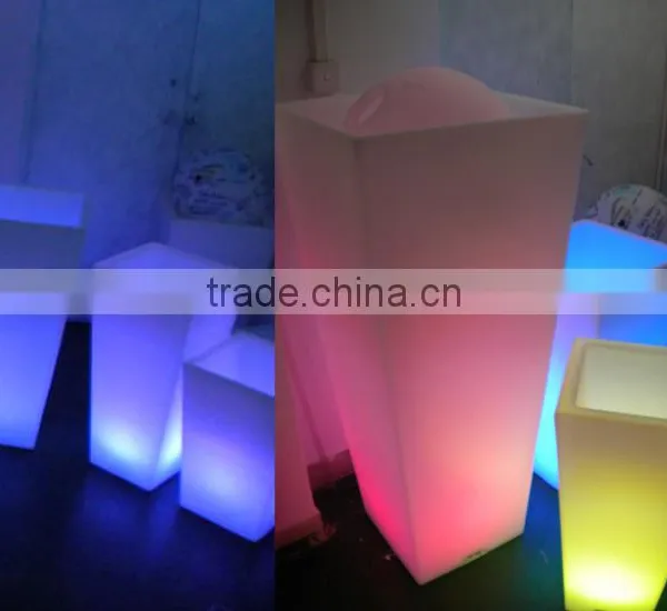 40*40*80cm SMD RGBW LED Planter Glow Light Flowerpot photo-6