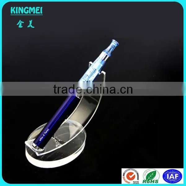 China Wholesale Arch Clear Acrylic Desktop Pen Display Stand With Round Base photo-4
