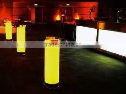Bar Table/plastic Furniture Led Chair/led Outdoor Furniture