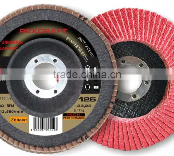 China Supplier Pexcraft T27 115mm Flap Disc for Stainless Steel Polishing photo-3