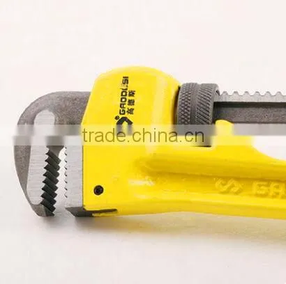 Heavy Duty Pipe Wrench With Sticky Plastic Handle photo-4