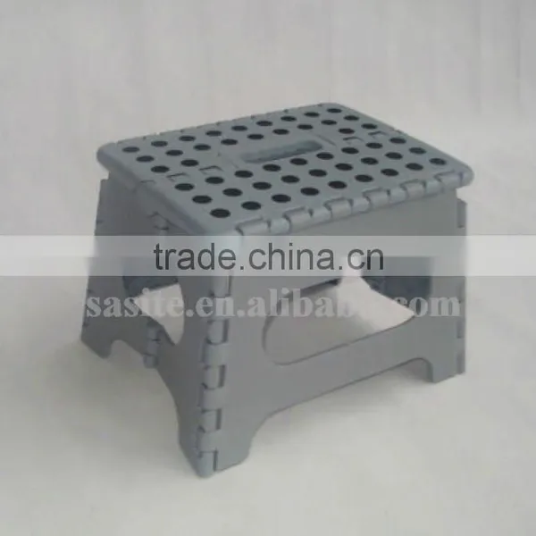 Small Garden Plastic Folding Stool Sit photo-4