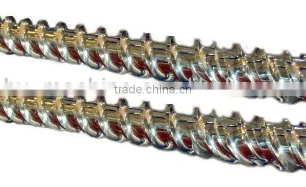 Screw and Barrel for Extruder Machine, Single Screw Good Mixer Design photo-4