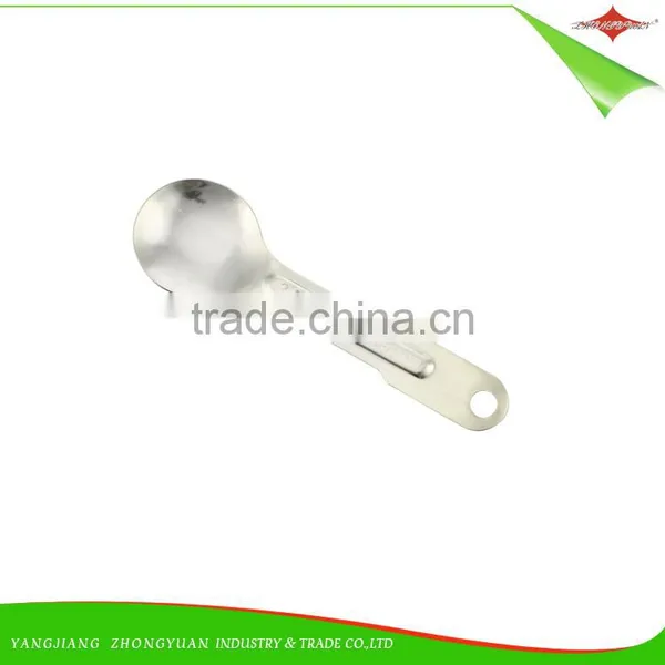 ZY-L2003 Wholesale High Quality 4pcs Kitchen Stainless Steel Measuring Spoons Set photo-4