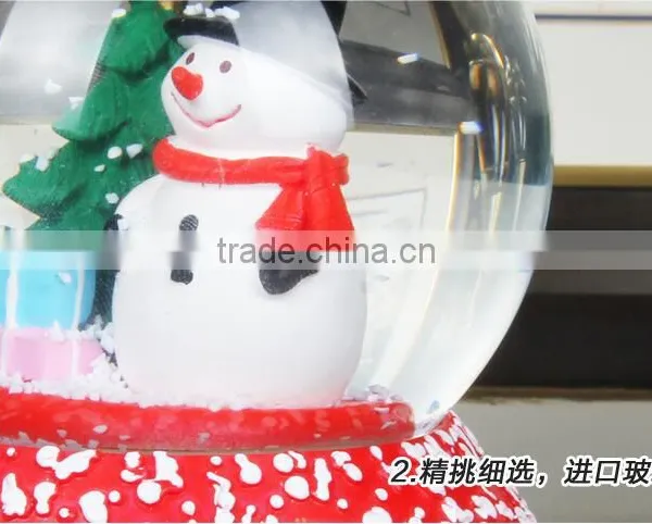 Hot Sale Snowflake Christmas Snow Globe Musical Christmas Snow Globe photo-3
