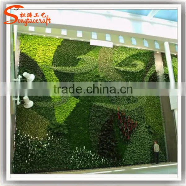 Garden Vertical Artificial Green Wall New Product Fake Plant Wall Green Wall for Sale photo-2
