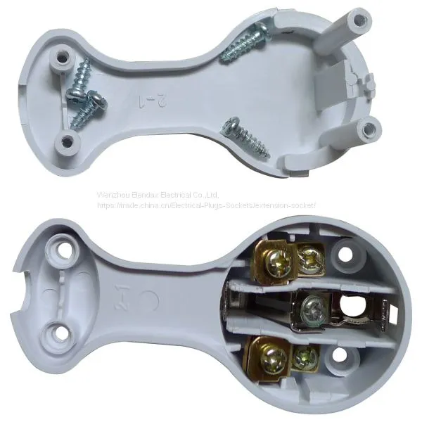 Manufacture 10/16A European Electircal Power Plug photo-3