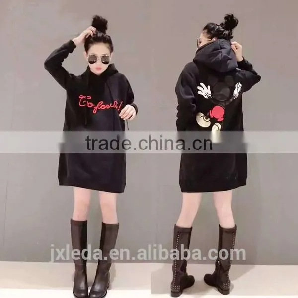 2016new Loose Catoon Sportsweater Pullover Hoodies photo-3