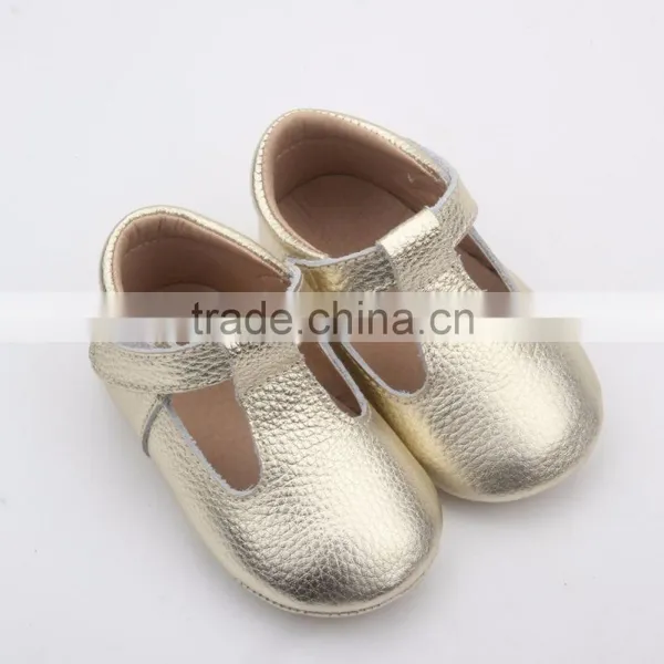 Kids Baby Dresses Party Girls T-bar Shoes photo-4