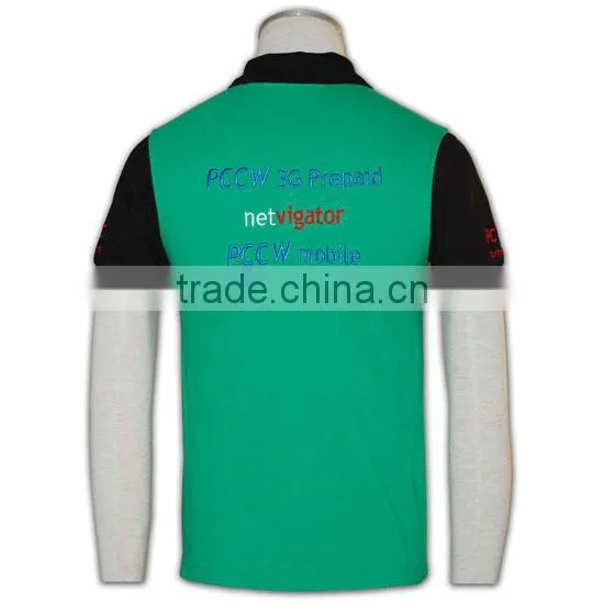 School Uniform Factory Girls' Short Sleeve Men Polo T-shirt 100% Cotton photo-4