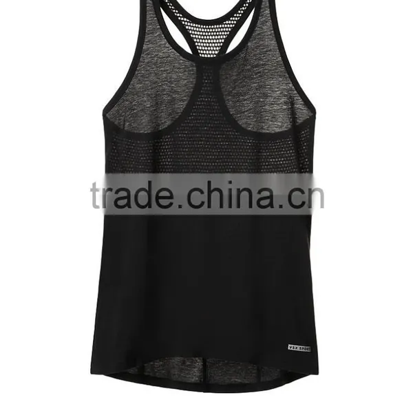 Wholesale Women's Gym Wear Sportswear Sexy Sleeveless Tank Top for Girls photo-3