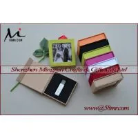 Empty USB Flash Drive Packaging Storage Gift Box photo-3