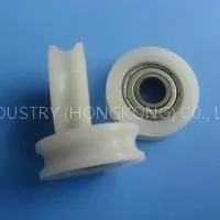 U Groove Plastic Coated Pulley Bearing