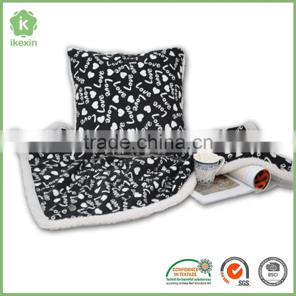 Fashion Custom King Size Printing Double Ply Blanket photo-3