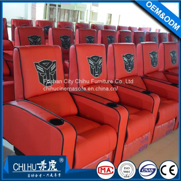 2017 New Design Home Theater Sofa,high End Theater Recliner Sofa photo-4