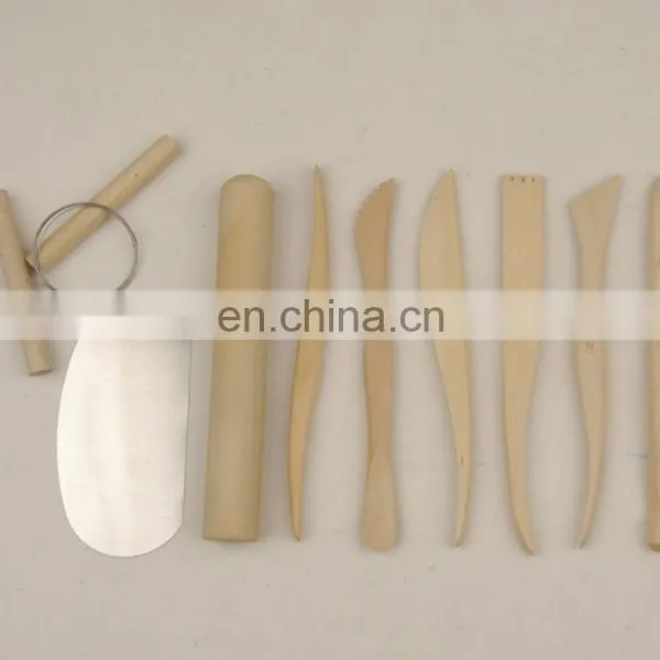 10pcs Basic Pottery Tool Set in PP Box photo-3