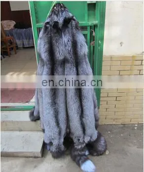 High Quality Silver Fox Fur Skin photo-2