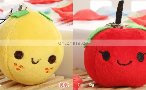 Good Quality Custom Peach Fruit Plush Toy photo-2