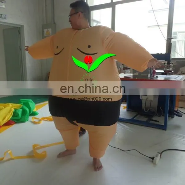 Funny Festival Oxford Cloth Inflatable Adults Sumo Suit Clothes photo-3