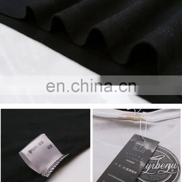 Custom Printing T Shirts 180g Cotton Short Sleeve Style T-shirt European Size Tshirts photo-6