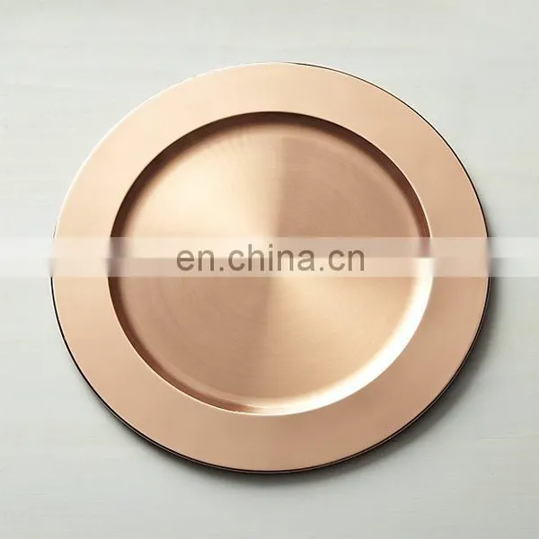 Copper Plated Charger Plate photo-5