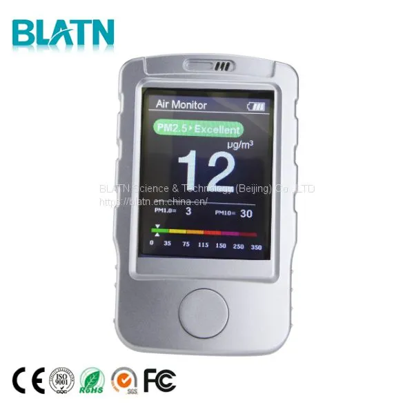 Protable Smart Handhold HCHO CO2 PM2.5 PM10 4 in 1 Gas Detector